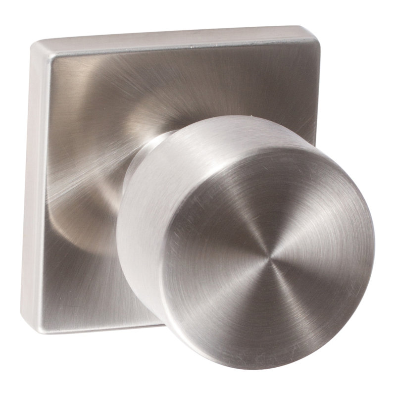 Ensemble de boutons de passage Bergen, Acier inoxydable satiné