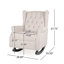 Chaise berçante Joyal-345876705