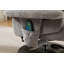 Fauteuil inclinable ergonomique avec repose-pieds-130987321