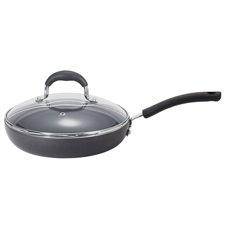 T-Fal Essentials 12-in. Deep Every Day Pan with Lid