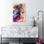 Art mural cheval vibrant-129476587