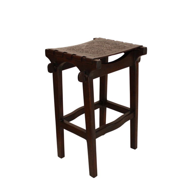Tabouret Cherryle 30, Brun antique