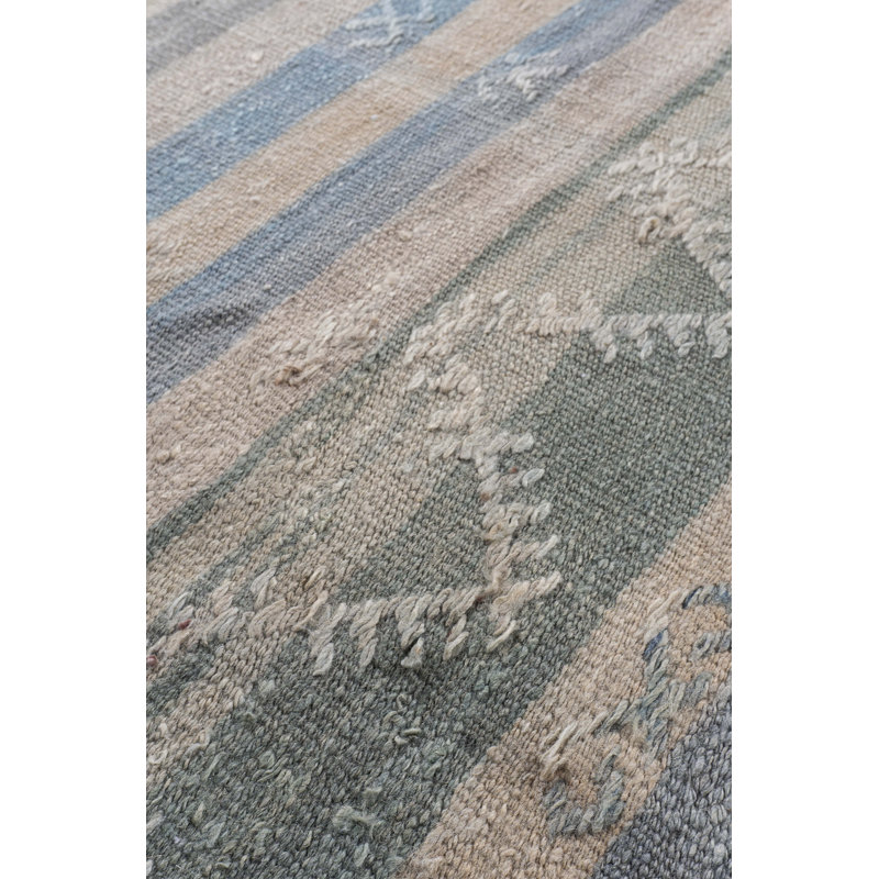 One-of-a-Kind 6'6 X 10'11 Flatweave Area Rug
