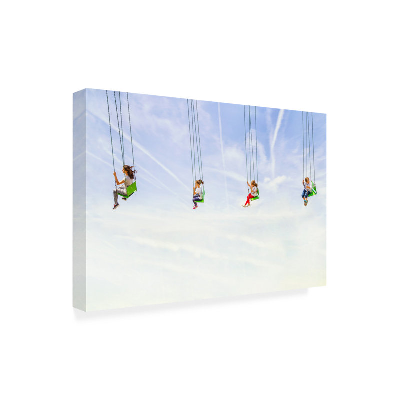Bolologien Marius Cinteza dans les nuages! Art sur toile, H 22 po x l 32 po