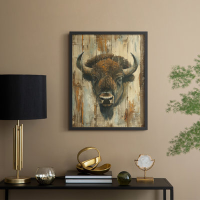 ANIMALS Series CDXCVII - Reproduction encadrée de qualité supérieure - Prêt à être accroché - Aucun clou requis