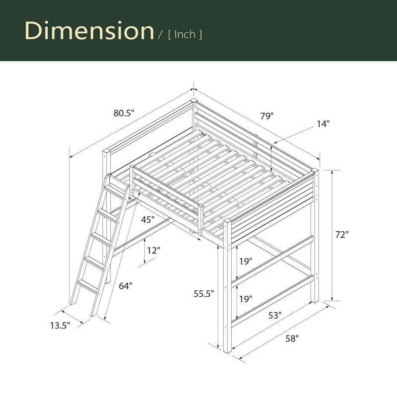 Lit mezzanine pour enfants