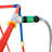 Medium Sprinklers Set with Poles and Hose - Outdoor Construction Fun for Kids with Water Sprinklers