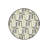 Light Tone Geometric Patterned Round Woven Base Modern Decorative Carpet-1805764344