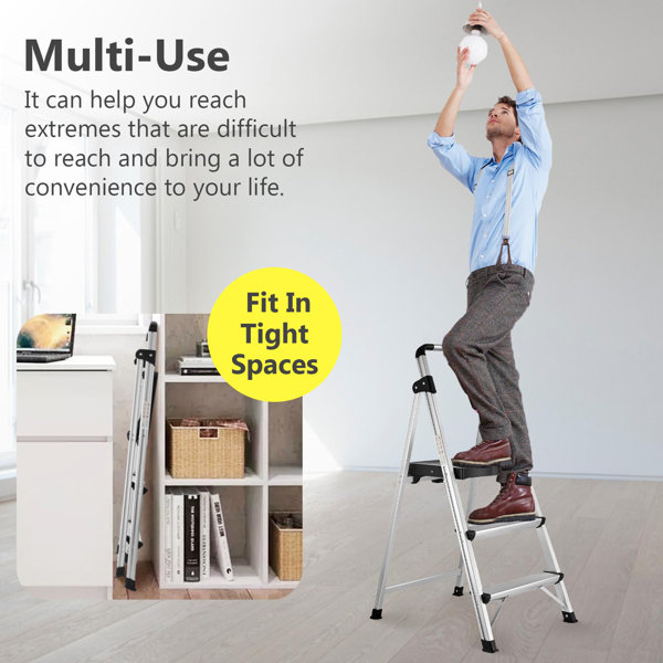 WFX Utility™ 3 Step Ladder | Wayfair