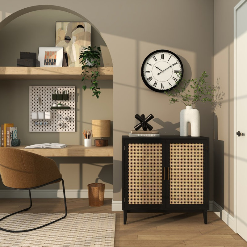 Horloge murale Abdinasir, H 20 po x l 20 po x P 3 po