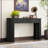 Entryway Table With Fluted Design-1944360736