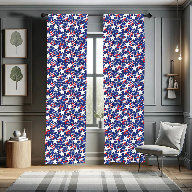 Semi-Sheer Rod Pocket Sliding Panel, 28" x 95"