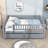 Wood Daybed with Two Drawers and Slats-209425338-209425328