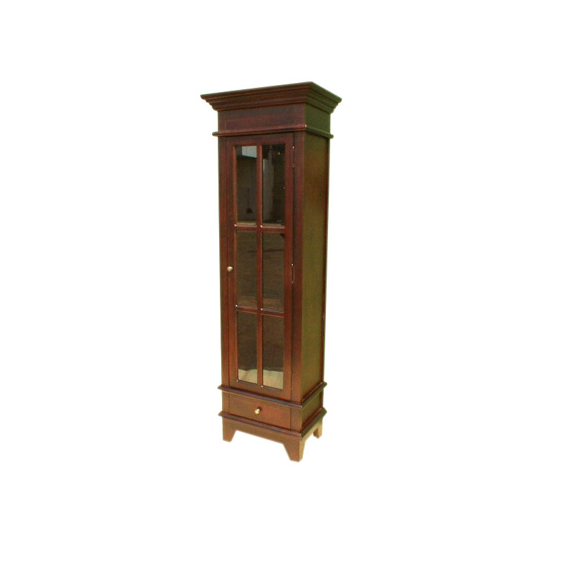 23.5'' Solid Wood Sideboard, Dark Brown