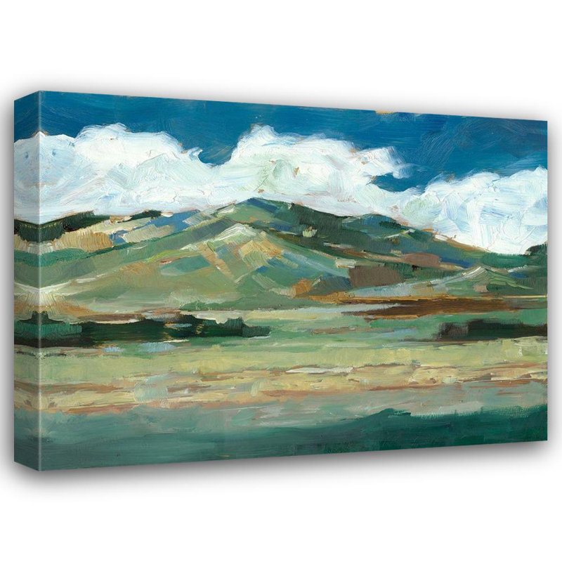Red Barrel Studio® Harper, Ethan Gallery Wrapped Canvas Art Titled: Western Sky II 165506FN, 36" H x 47" W
