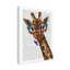 «Chewing Giraffe», art textuel sur toile tendue-33420826