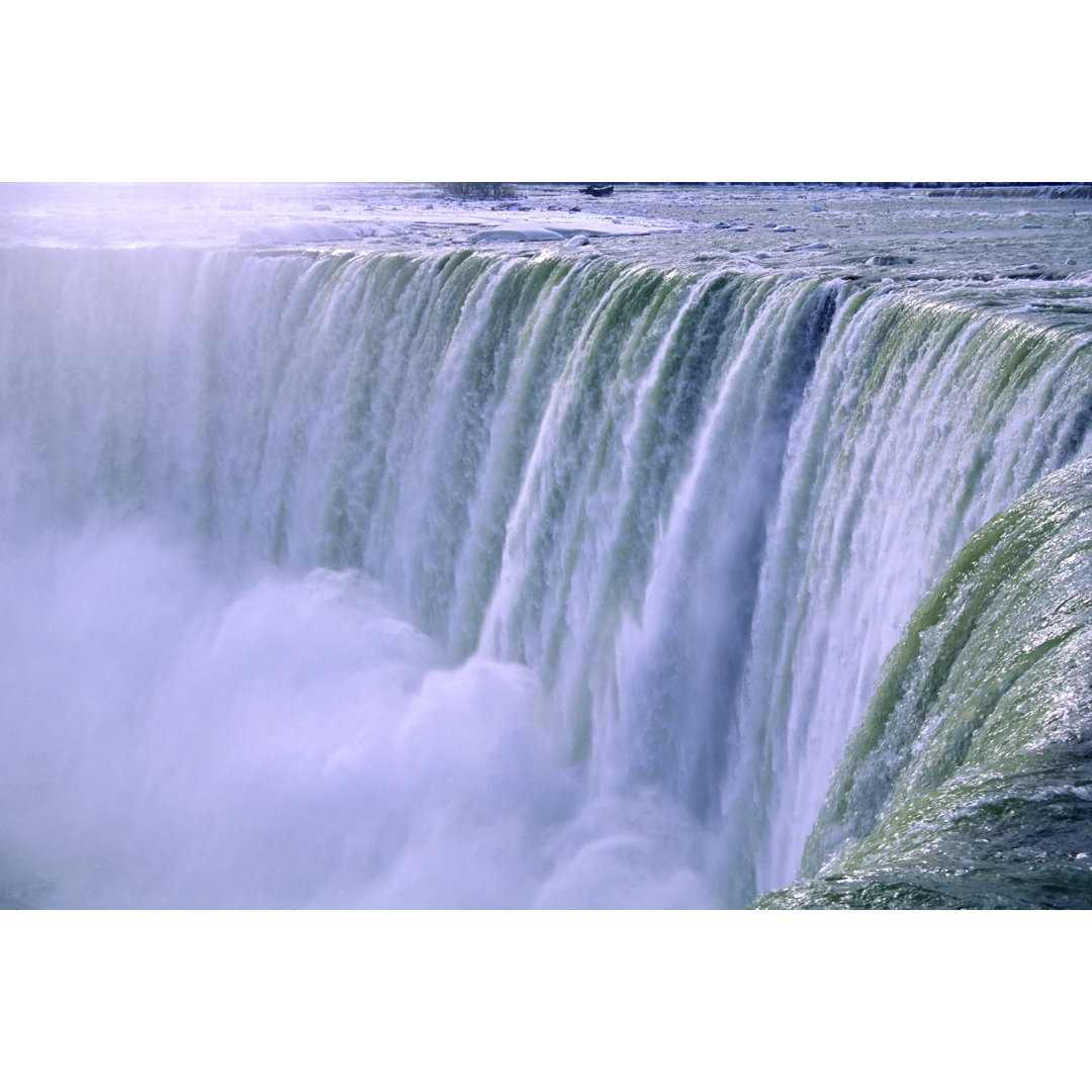 Mist And Falls von JoshuaHolder - Druck ohne Rahmen auf Leinwand