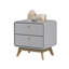 Maja 51cm W Manufactured Wood Bedside Table-51052035