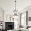 Lustre rectangulaire à 4 lumières Epsom-645916542