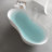 Luxurious Freestanding Bathtub Solid Surface Spa-like Experience For Couples