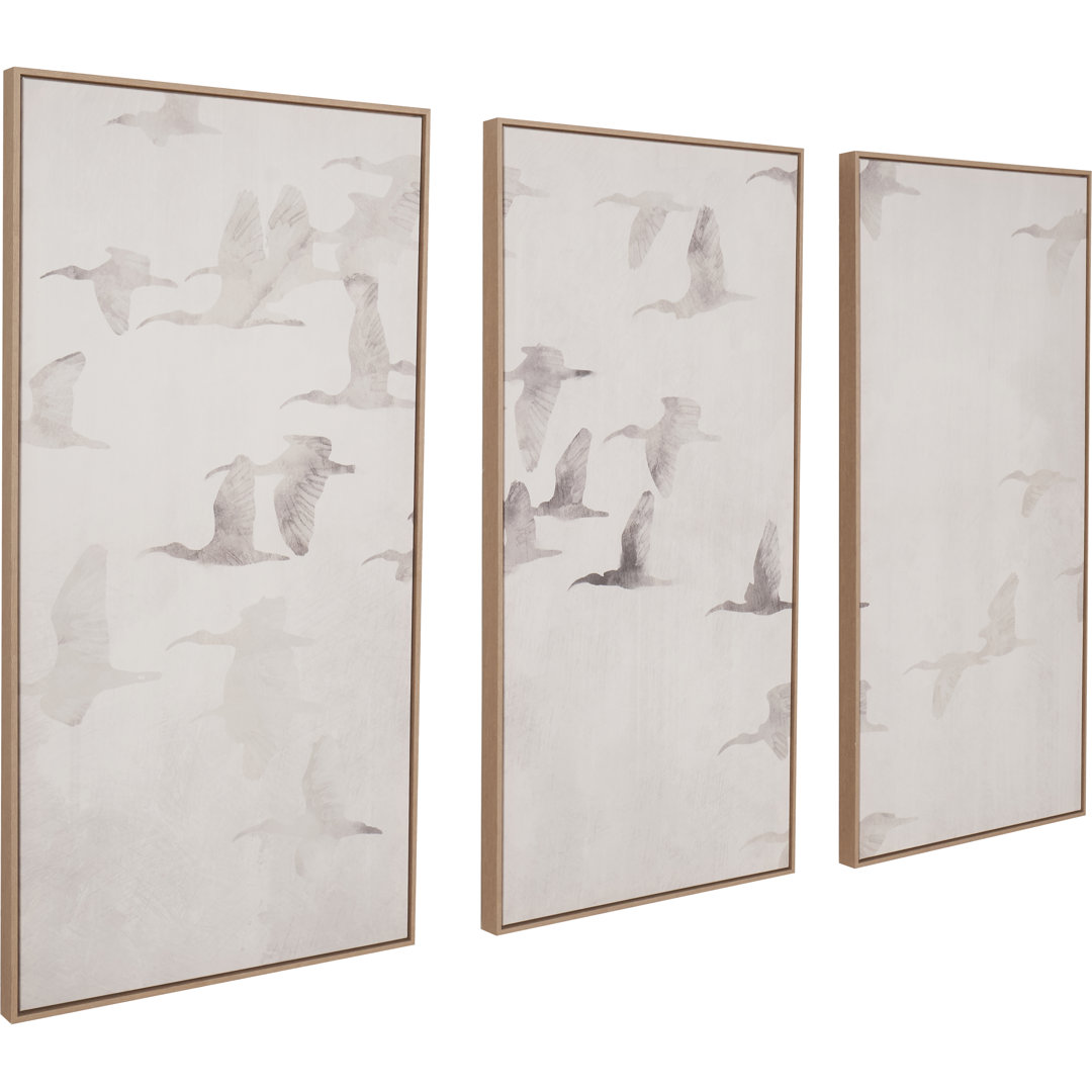 3 Piece Floater Frame Set on Canvas