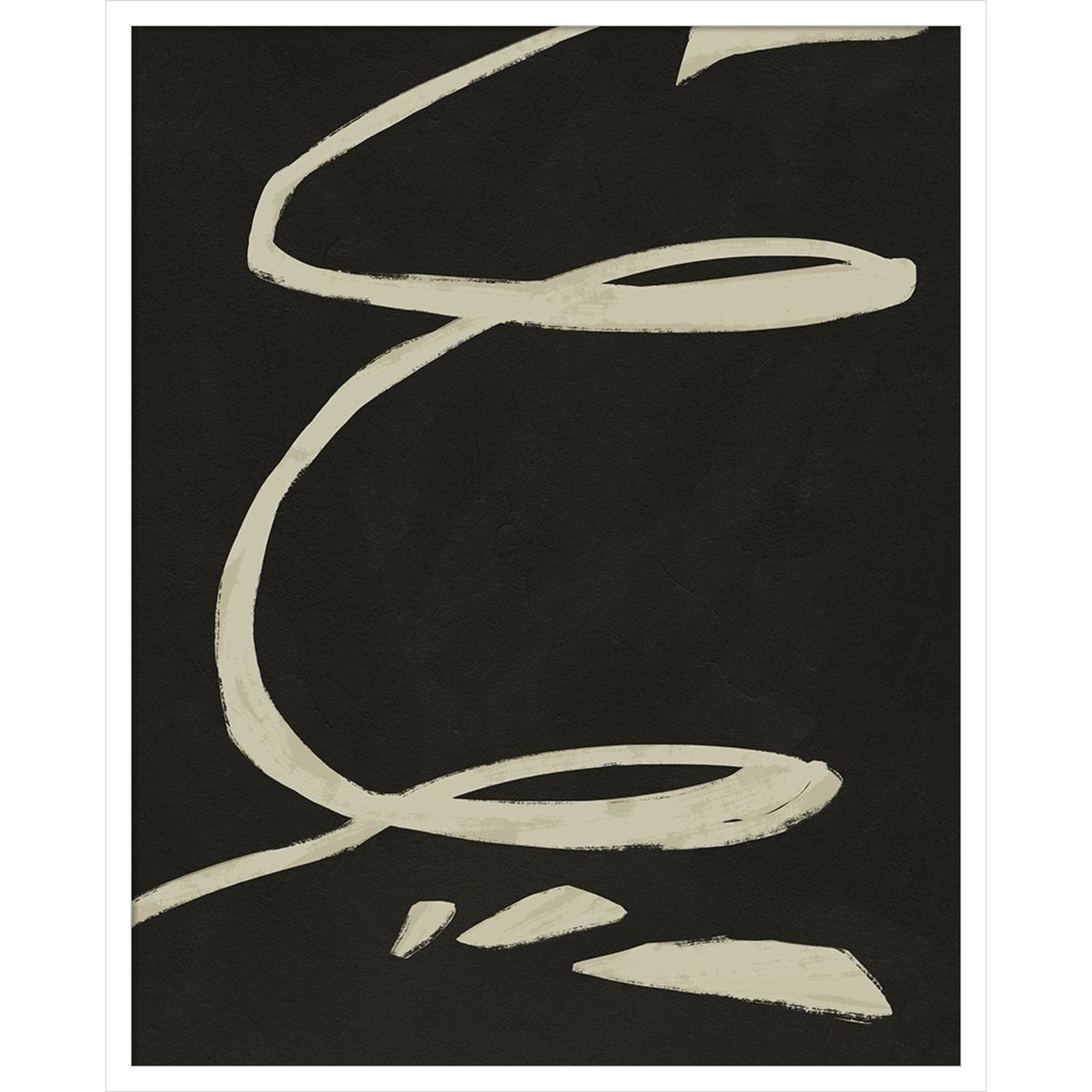 Neutral Spring III Print by Jacob Green, 33" H x 27" W x 1" D, White