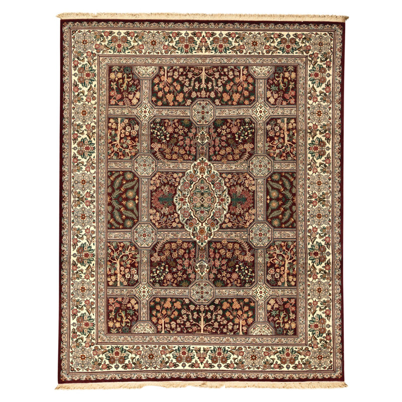 Hand Knotted Wool Oriental Indoor Rug