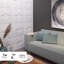 Mullens 2m x 1.5m 3D Embossed Matte Tile