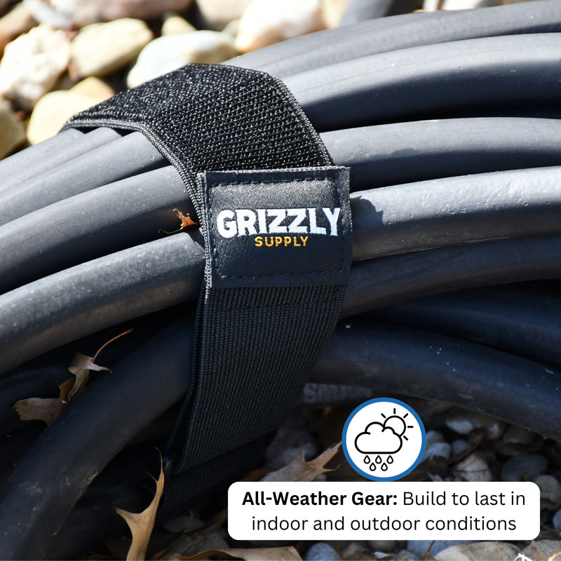 18" Hook and Loop Stretch Strap 3/pk