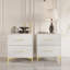 Ensemble de chambre à coucher 3 pièces avec revêtement standard Lauren-920147959-920147957