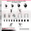 Ensemble de roulettes extensibles en caoutchouc souple