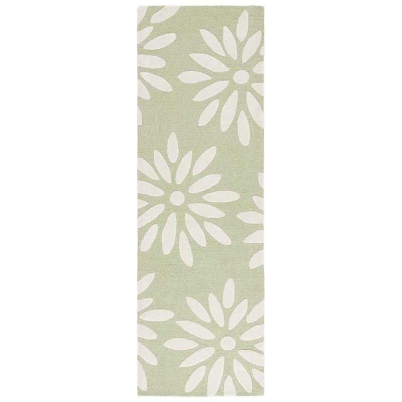 Sveva Kids Hand Tufted Wool Pile Rug, Runner 2'6" x 8"