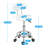 Salon Backed Adjustable Height Lab Stool with Wheels-1635199110