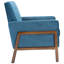 Fauteuil en velours 29 po Mansell-512663681
