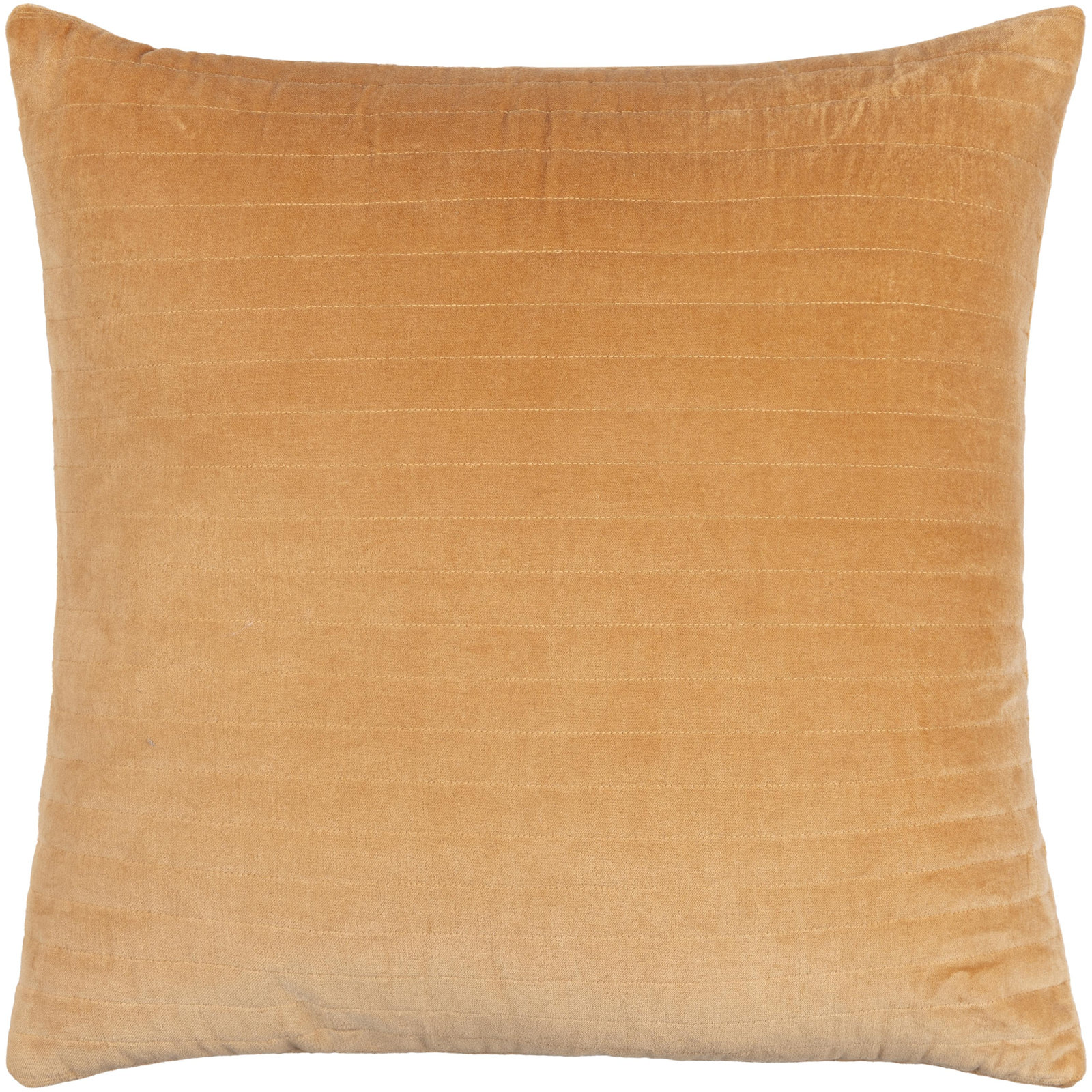 Beirne Throw Pillow, Pillow Cover Only - No Insert, Light Brown, 18" x 18"
