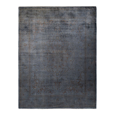 Yohance One-of-a-Kind 8' 3" X 10' 8" New Age Wool Area Rug Gray