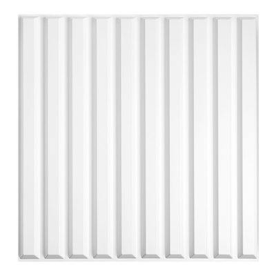 19.7'' x 19.7'' 3D Wall Panel for Modern Decor(12-pack)