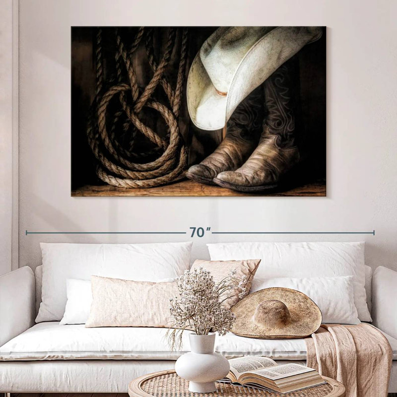 Lelar Cowboy Ensemble, 34" H x 51" W