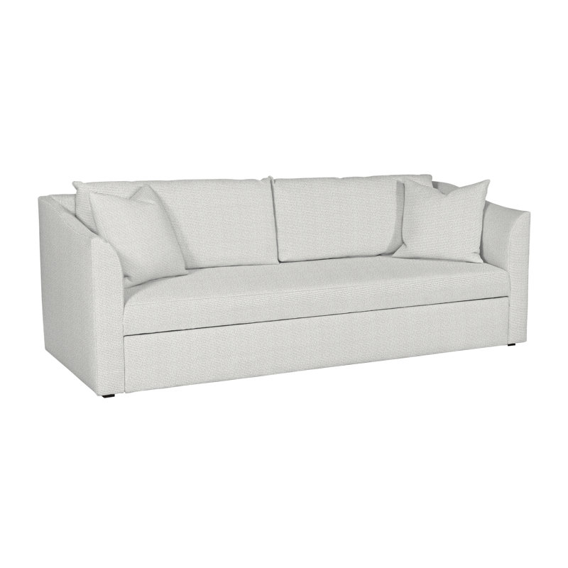 Addie Pull Out Sleeper Sofa, Callaloo Cotton Polyester Blend