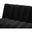 Camille Chaise Longue Daybed in Velvety Fabric-470050074