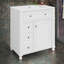 Meuble-lavabo de salle de bain avec lavabo en céramique, 30 po-1446146175