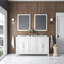 Ensemble de meuble-lavabo double 60 po avec miroir OVE Decors Tahoe-105659484-26950494