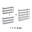 Berowalt 10 Pair Shoe Rack-671703621