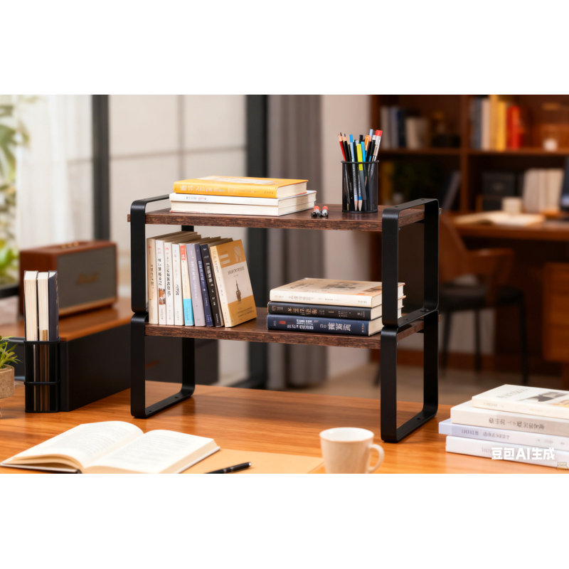 Étagères de rangement à 2 niveaux, étagère réglable, étagère de rangement