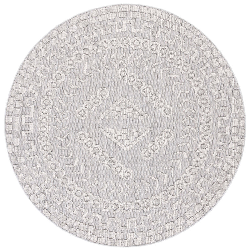 Carithers Performance Geometric Indoor/Outdoor Area Rug, Rectangle 9' x 12'