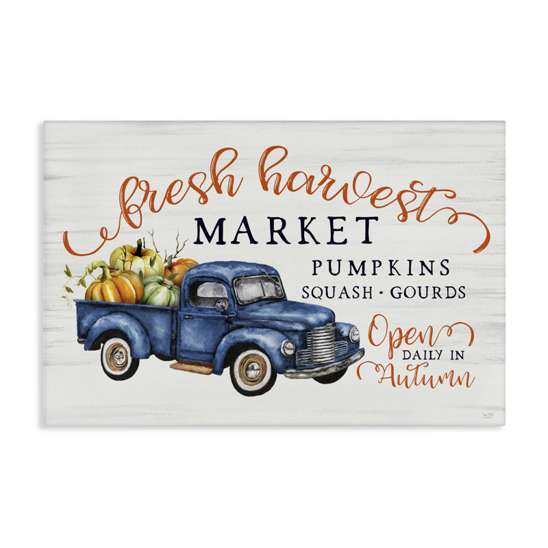 Toile ouverte Fresh Harvest Market, design par Lux + Me Designs, H 16 po x l 24 po