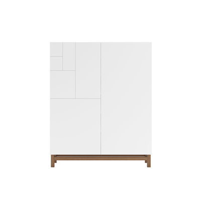 18 Pair Shoe Storage Cabinet