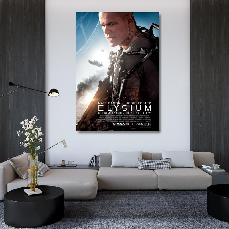 Elysium, 48" H x 34" W
