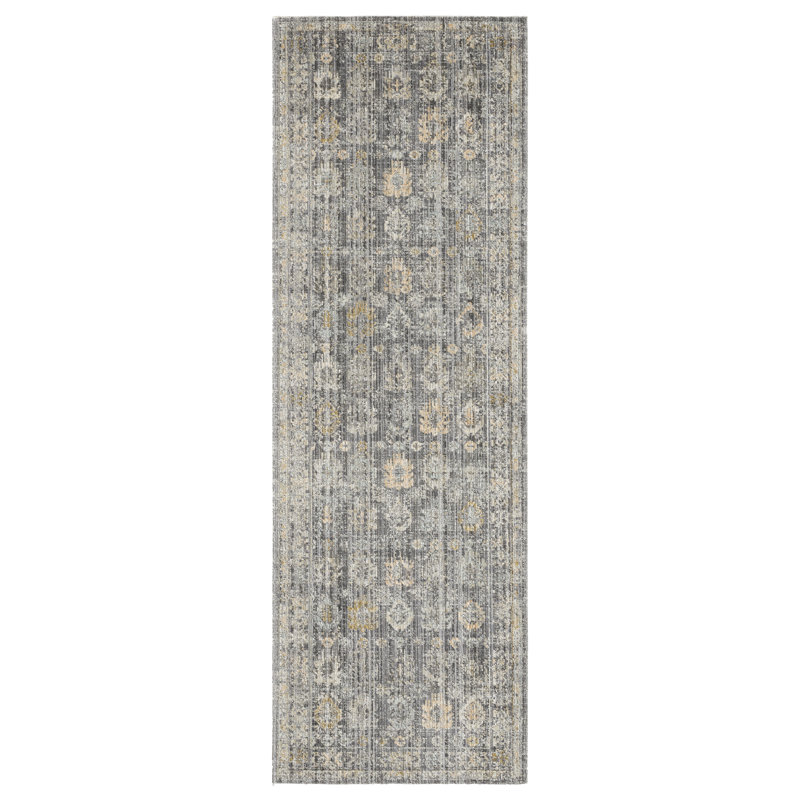 Halladay Outdoor Oriental Blue Area Rug, Rectangle 12' x 15'5"