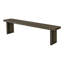 Banc en bois massif Thompkins